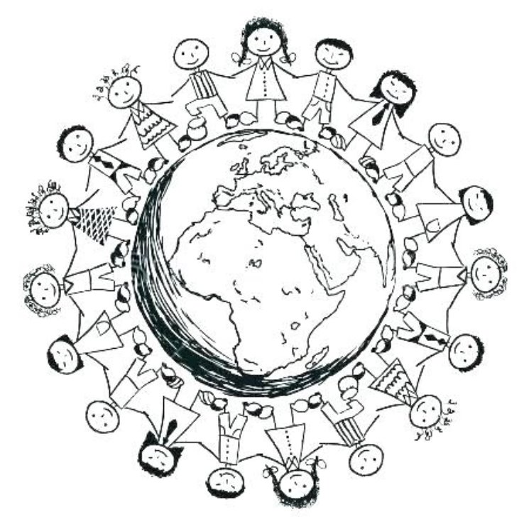 Best Free Printable World Coloring Page Gallery - Whitesbelfast.com